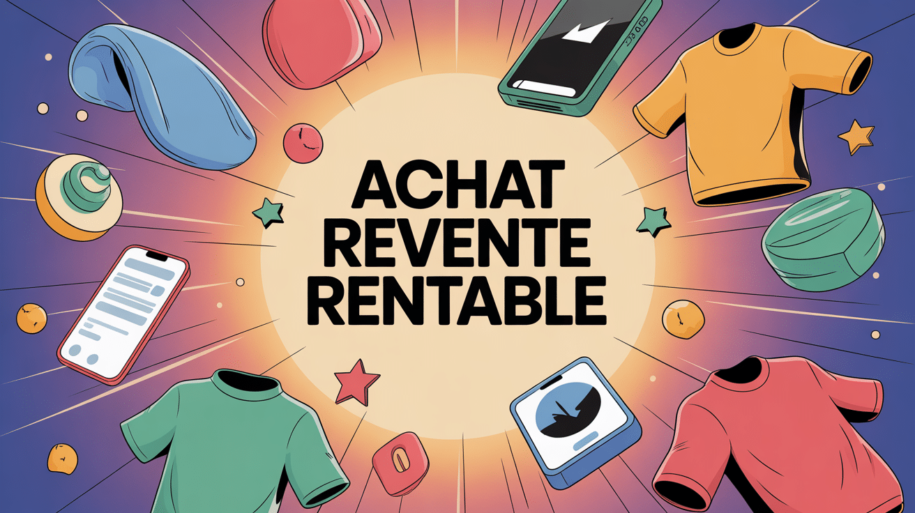 achat revente le plus rentable illustration vectorielle moderne