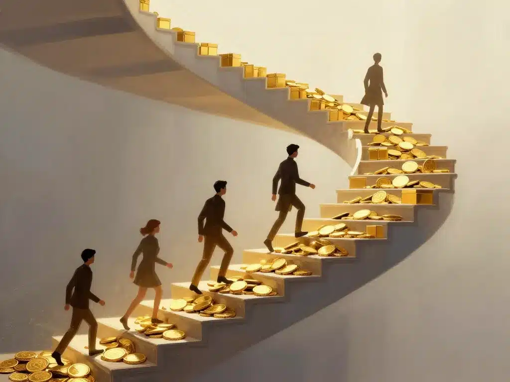 achat revente le plus rentable illustration métaphore croissance