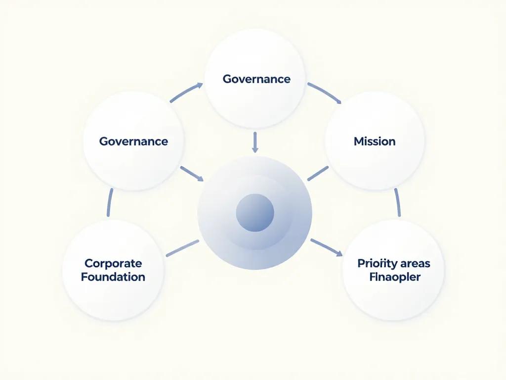 corentin ricard fondation entreprise diagramme fonctionnement