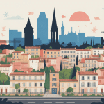 montpellier quartier à éviter vue stylisée