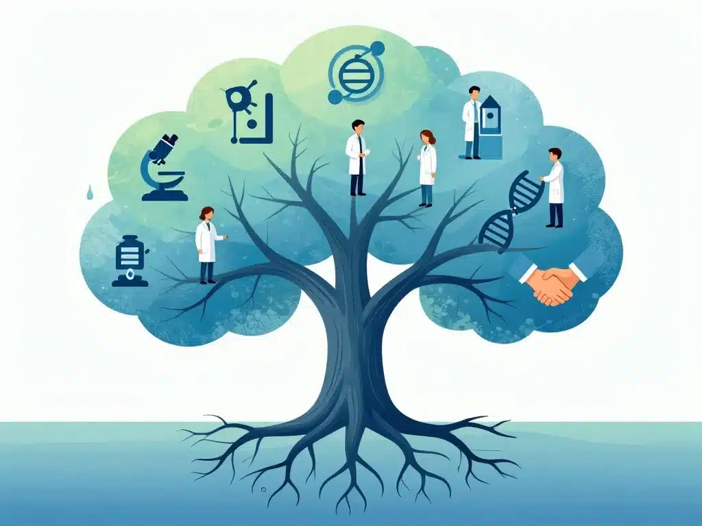 Métaphore data, arbre des métiers, panorama neurobiologie salaire France