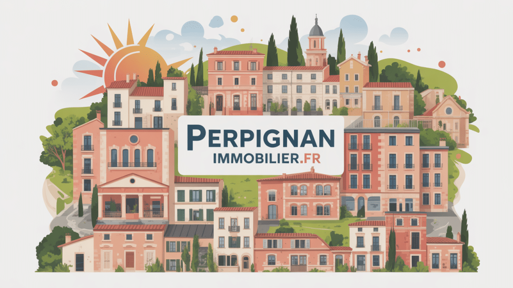 marché immobilier perpignan-immobilier.fr carte illustration