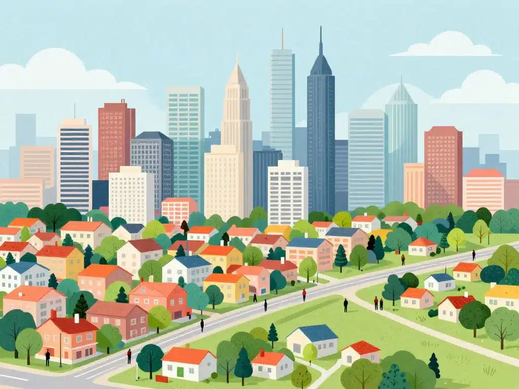 Vue globale des quartiers à éviter à Rueil-Malmaison