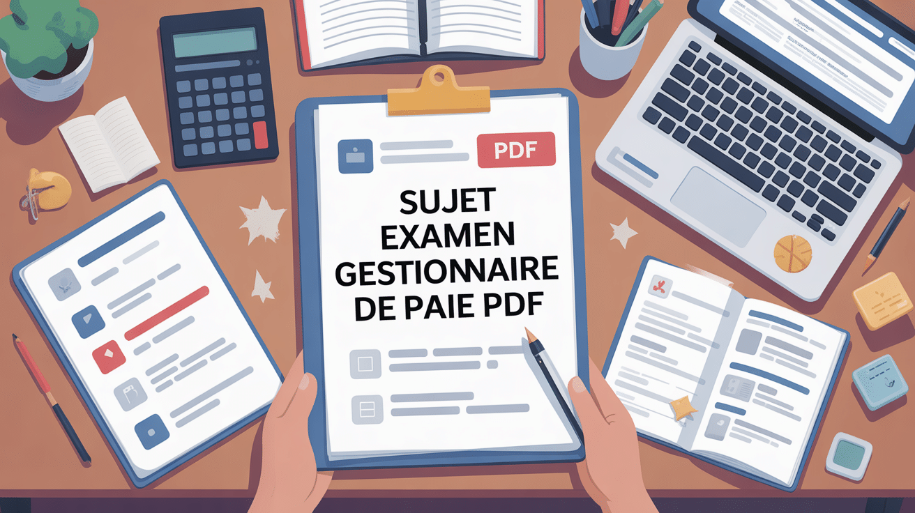 sujet examen gestionnaire de paie pdf illustration centrale table pdf