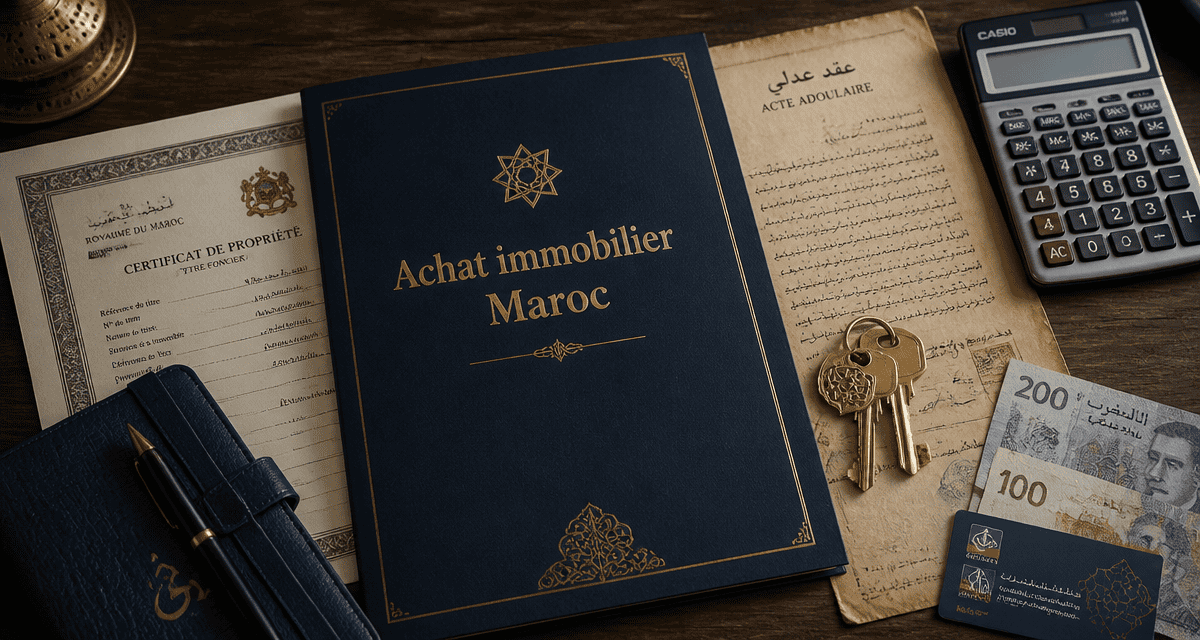 achat immobilier au maroc pièges dossier clés