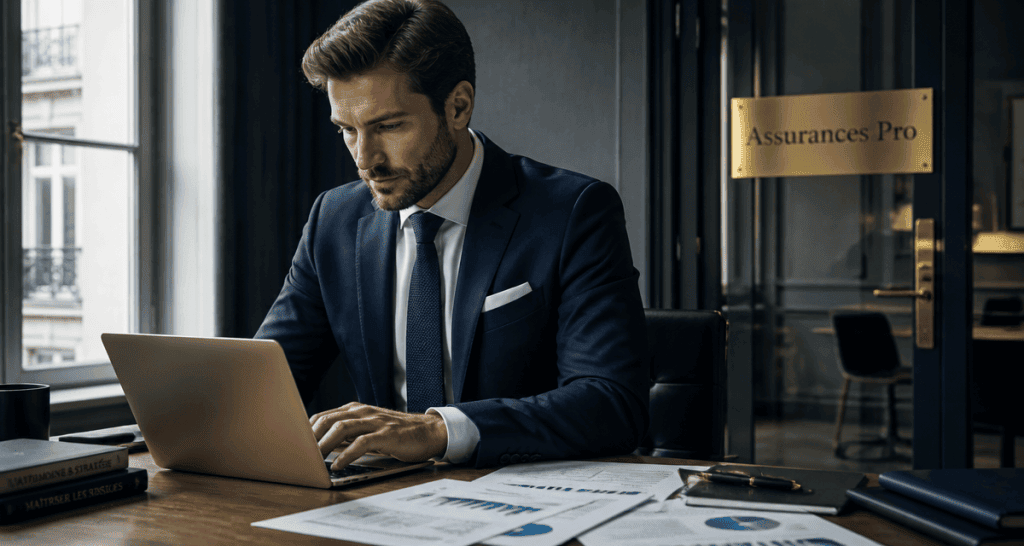 assurance consultant indépendant au bureau moderne