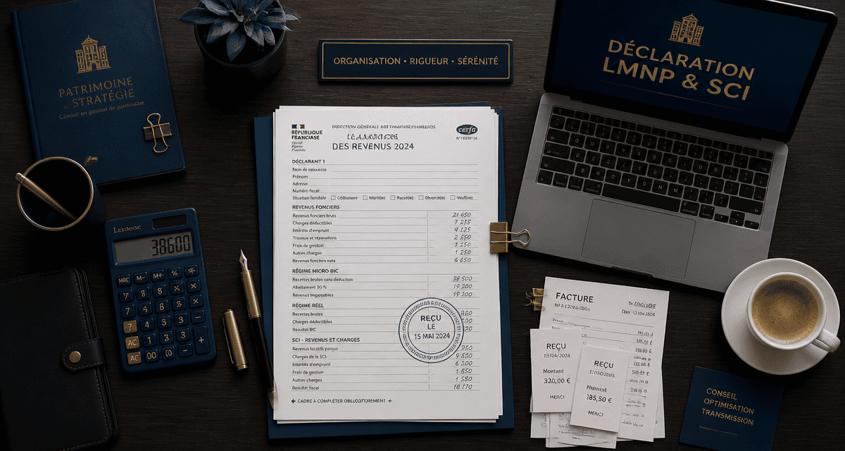 decla fr déclarations en ligne pour lmnp et sci liasse fiscale sur bureau
