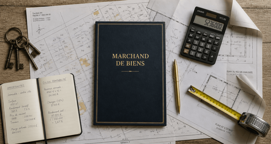 devenir marchand de biens dossier plans clés