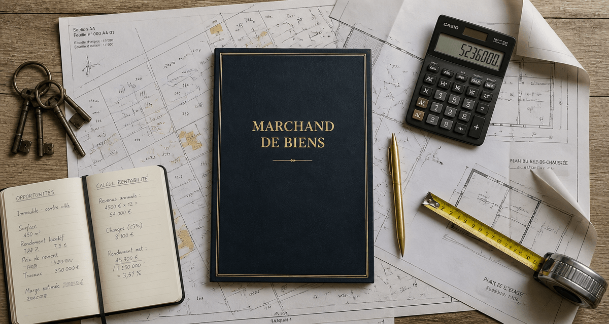 devenir marchand de biens dossier plans clés