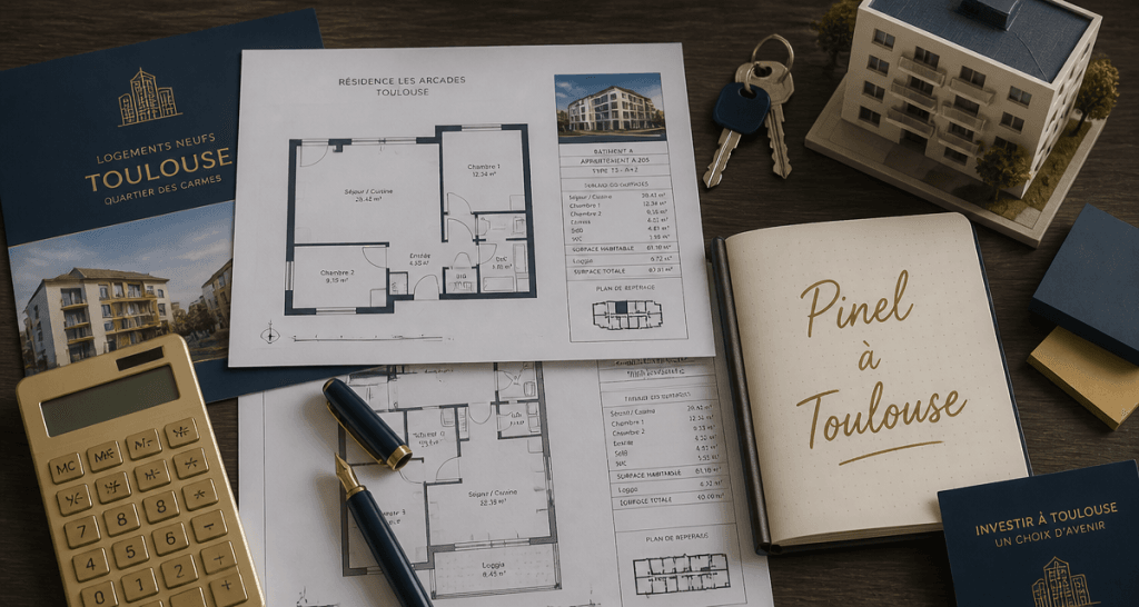dispositif pinel toulouse bureau plans calculatrice