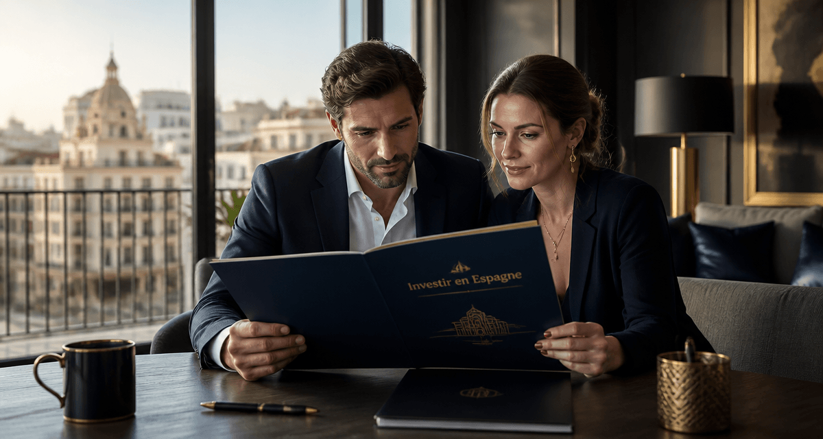 investir en immobilier en espagne salon moderne
