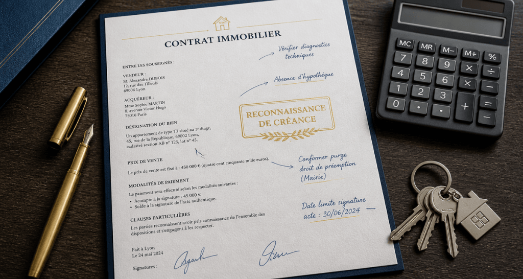 je payé seul le crédit immobilier indivision contrat clés