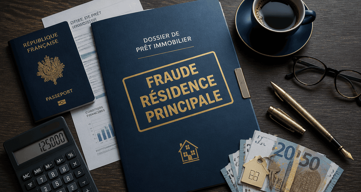 Mentir au banquier résidence principale dossier fraude
