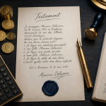 peut on déshériter un enfant image testament