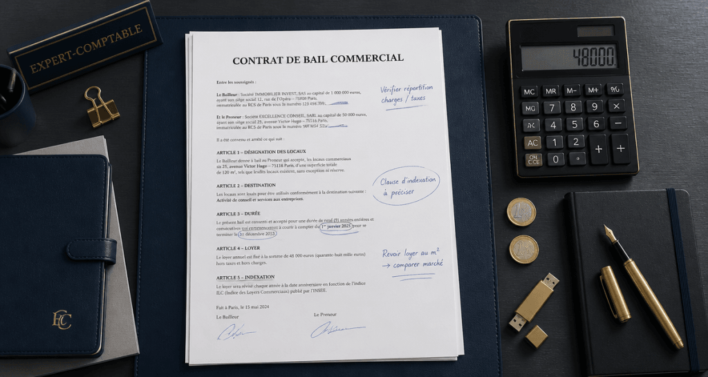 plafonnement des loyers commerciaux 2025 bureau expert-comptable
