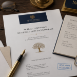 qu est ce qu une dévolution successorale documents notaire