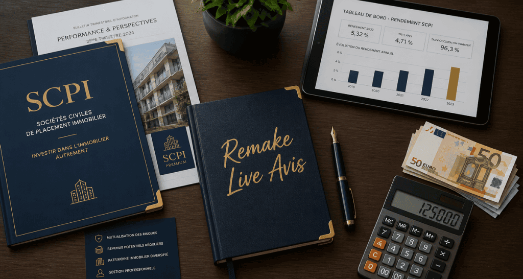 scpi remake live avis documents investissement