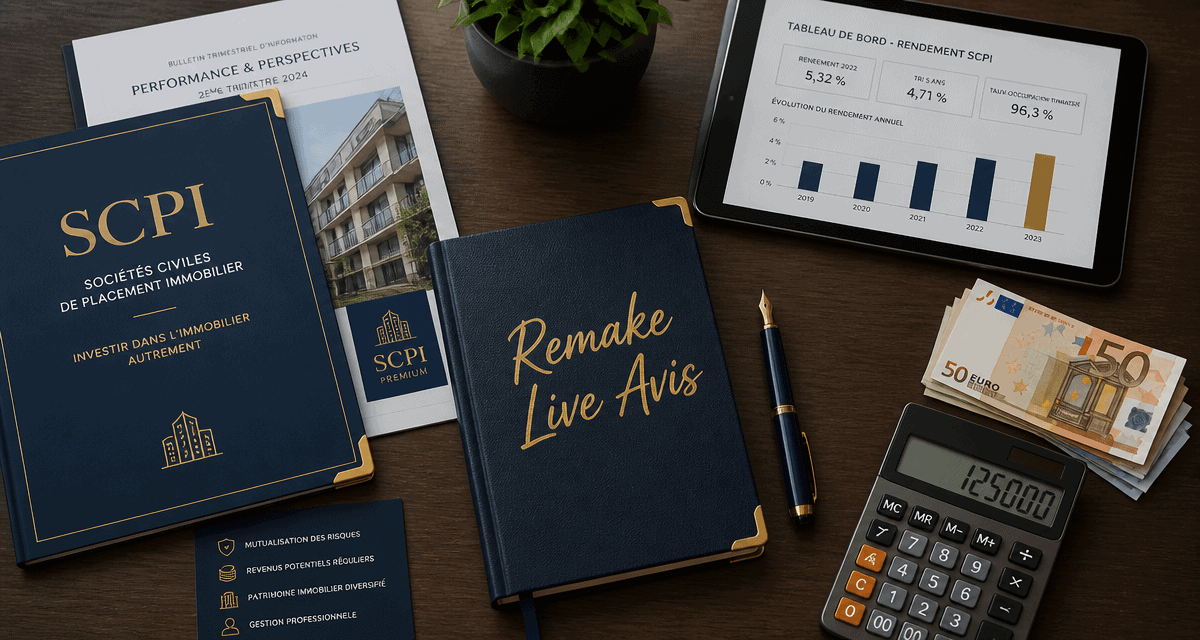 scpi remake live avis documents investissement