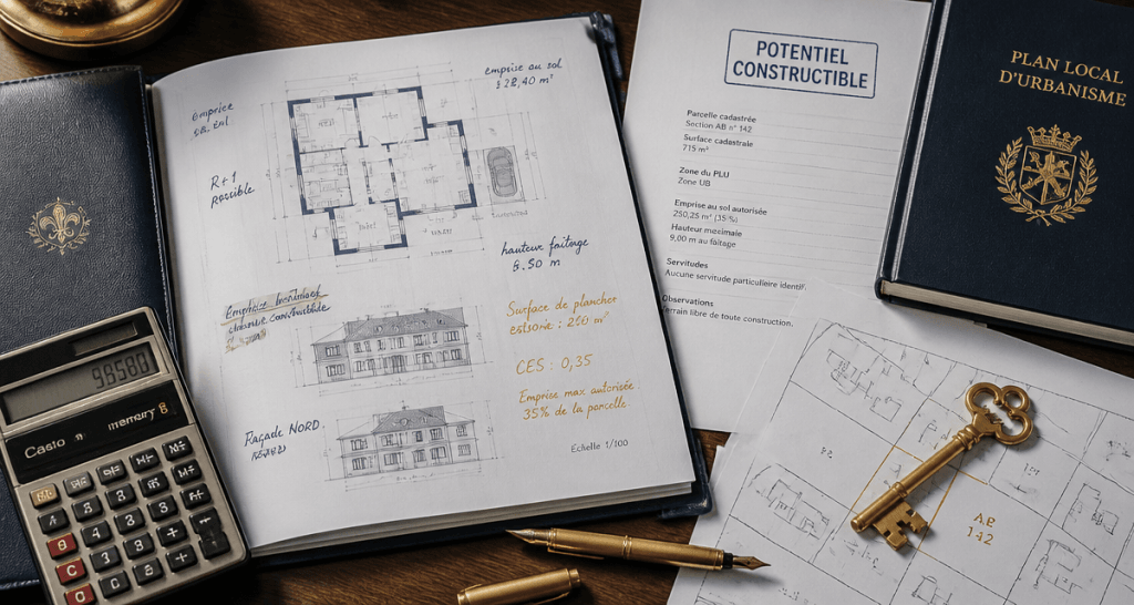 vendre a un promoteur plans architecturaux dossier immobilier