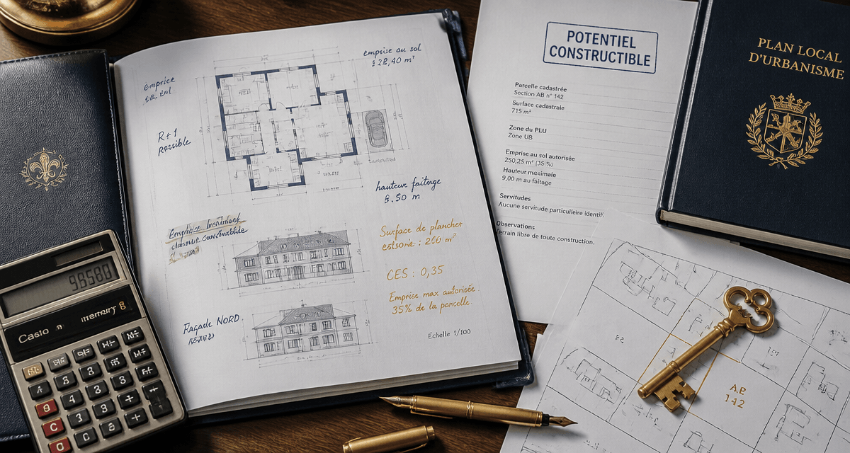 vendre a un promoteur plans architecturaux dossier immobilier
