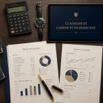Classement cabinet gestion de patrimoine, bureau élégant