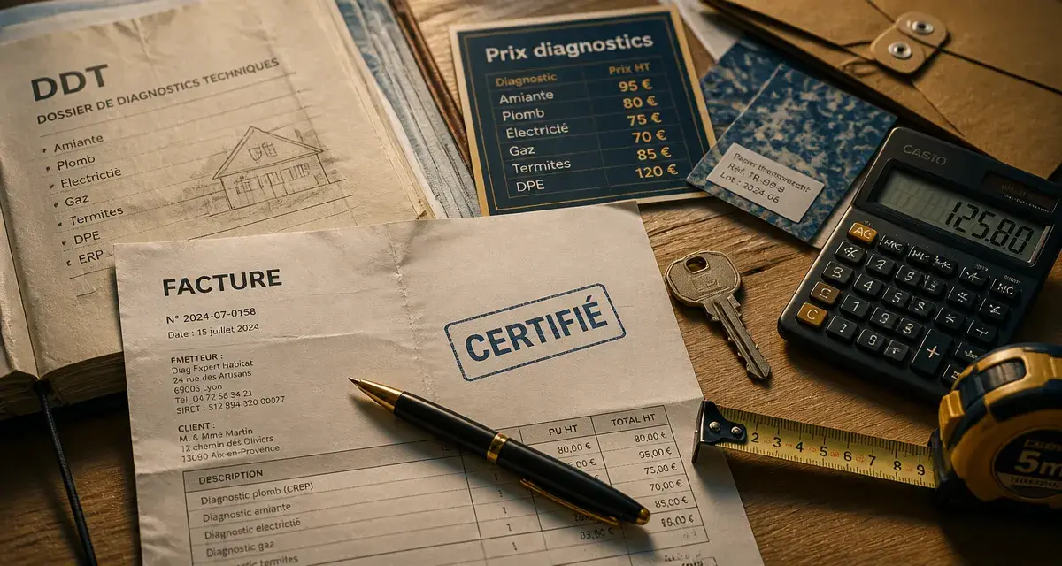 Prix diagnostic immobilier : tarifs moyens et diagnostics