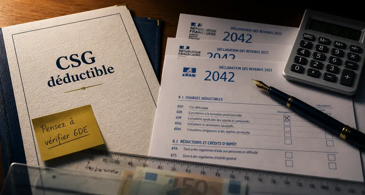 Revenus fonciers et CSG : calcul du taux 17,2 % et déductibilité CSG