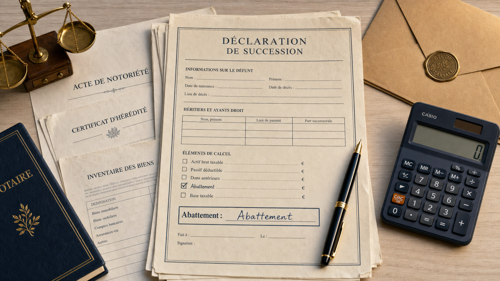succession abattement 100 000 € par enfant
