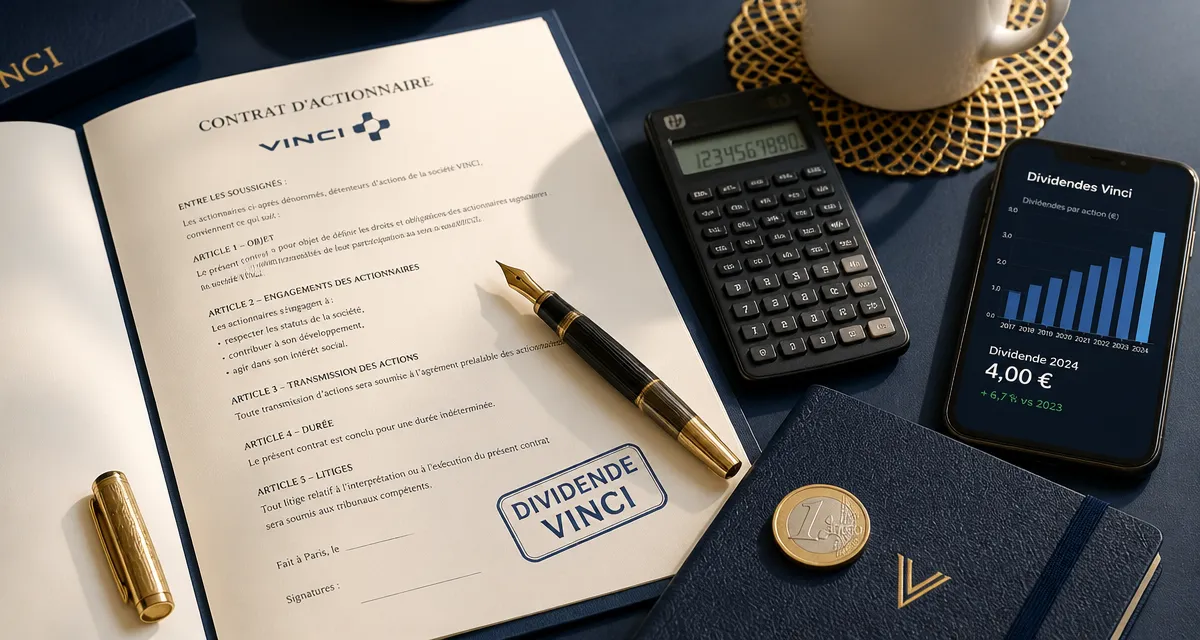 versement dividende vinci 2025 contrat actionnaire