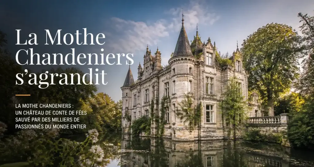 La Mothe Chandeniers s’agrandit