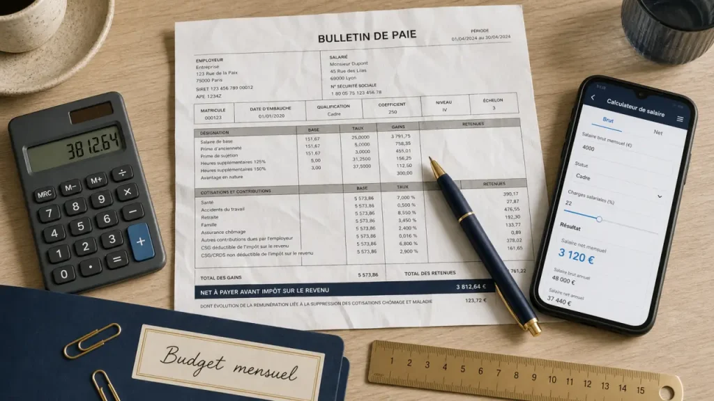 33 000 € brut en net : combien toucher chaque mois avant et après impôt ?
