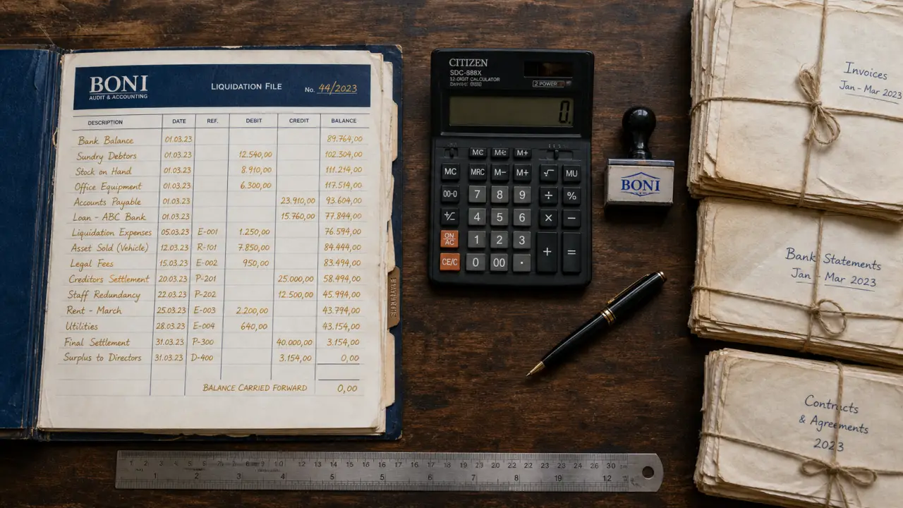Boni liquidation : calcul et répartition des parts
