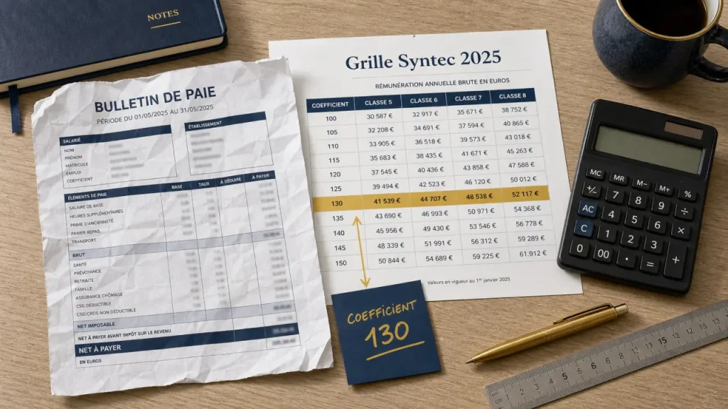 Coefficient Syntec 2025 : les seuils ETAM et cadres à vérifier pour rester conforme