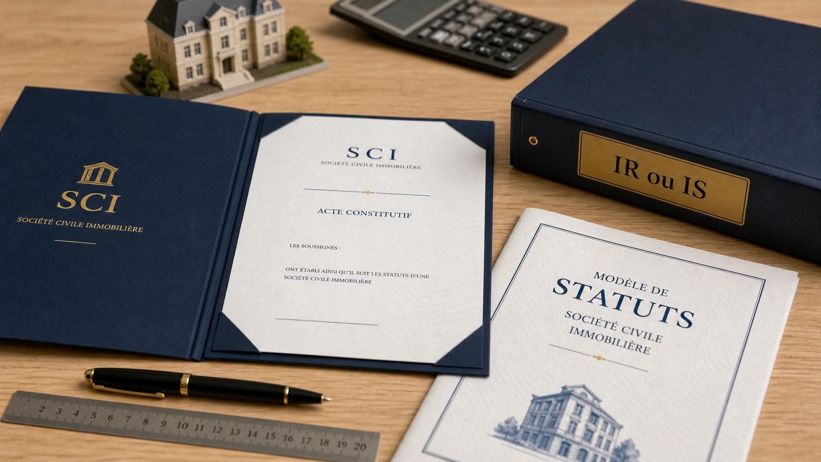Formation sci : statuts, fiscalité IR/IS et transmission, documents et calculatrice
