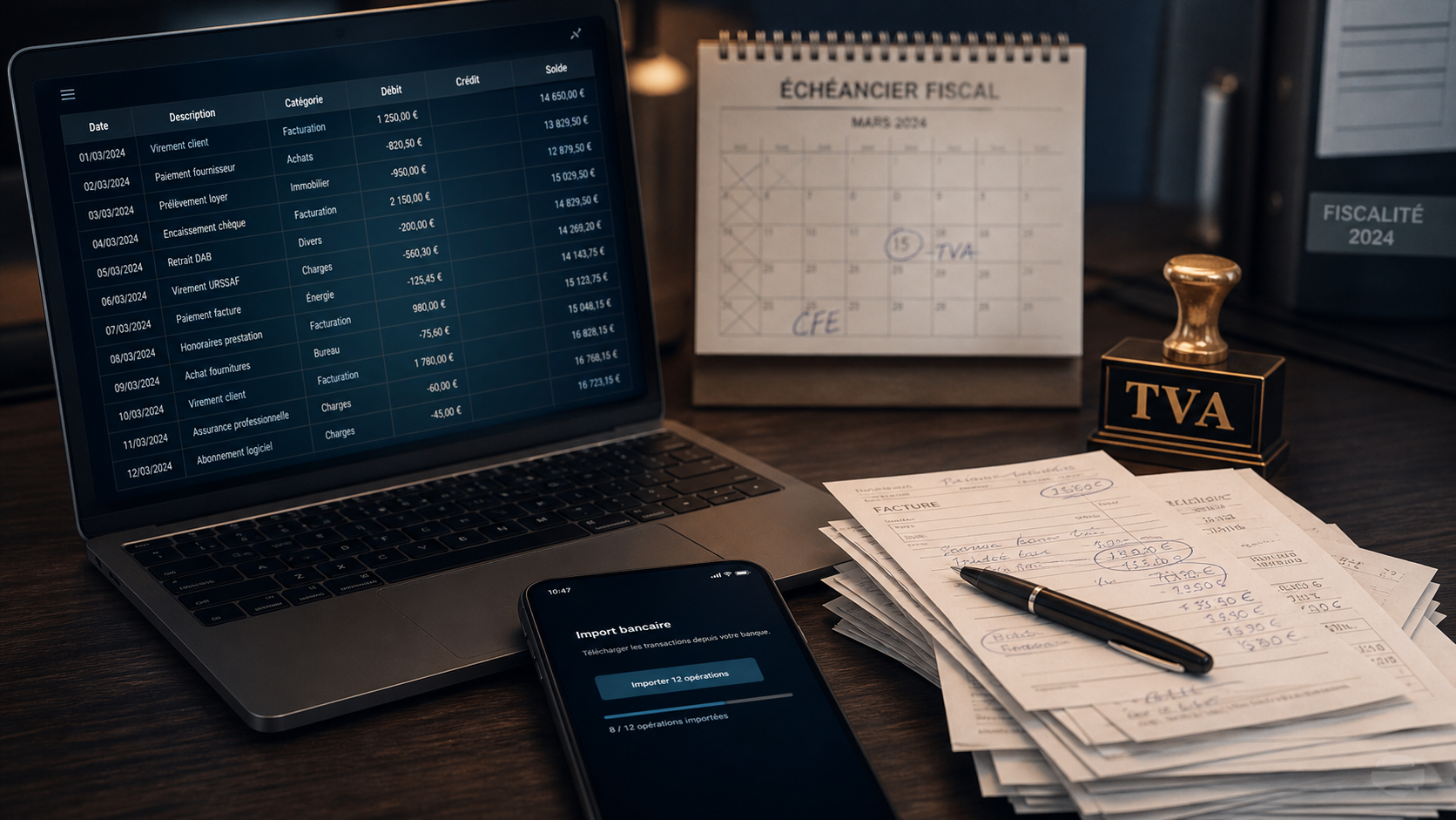 Indy comptable : automatisation factures TVA