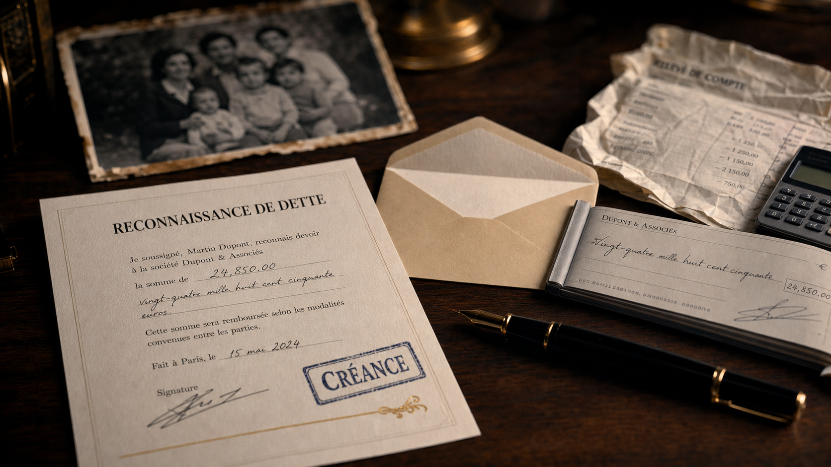 Prêt familial décès du prêteur : reconnaissance de dette, succession et remboursement