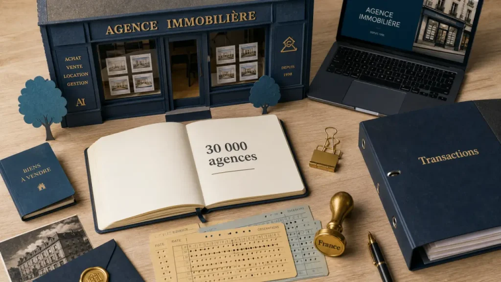 30 000 agences immobilières en France : un marché partagé entre franchises et mandataires
