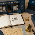 Nombre d'agence immobilière en France : 30 000 agences