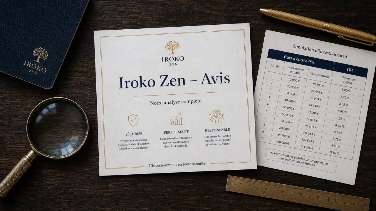 SCPI Iroko Zen avis : frais d’entrée 0% et 7,32% TD