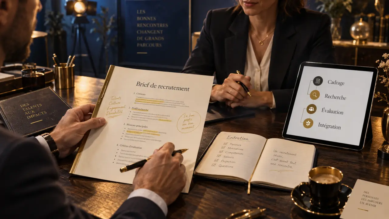 Cabinet conseil recrutement : brief de recrutement flou