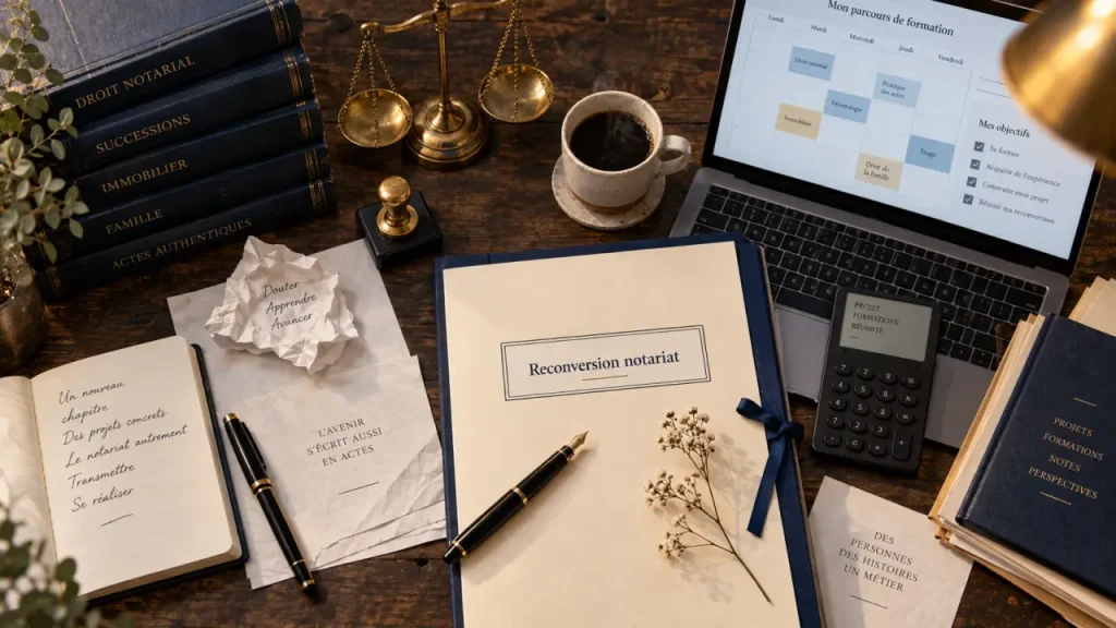 La reconversion vers le notariat est possible, à condition de choisir la bonne voie