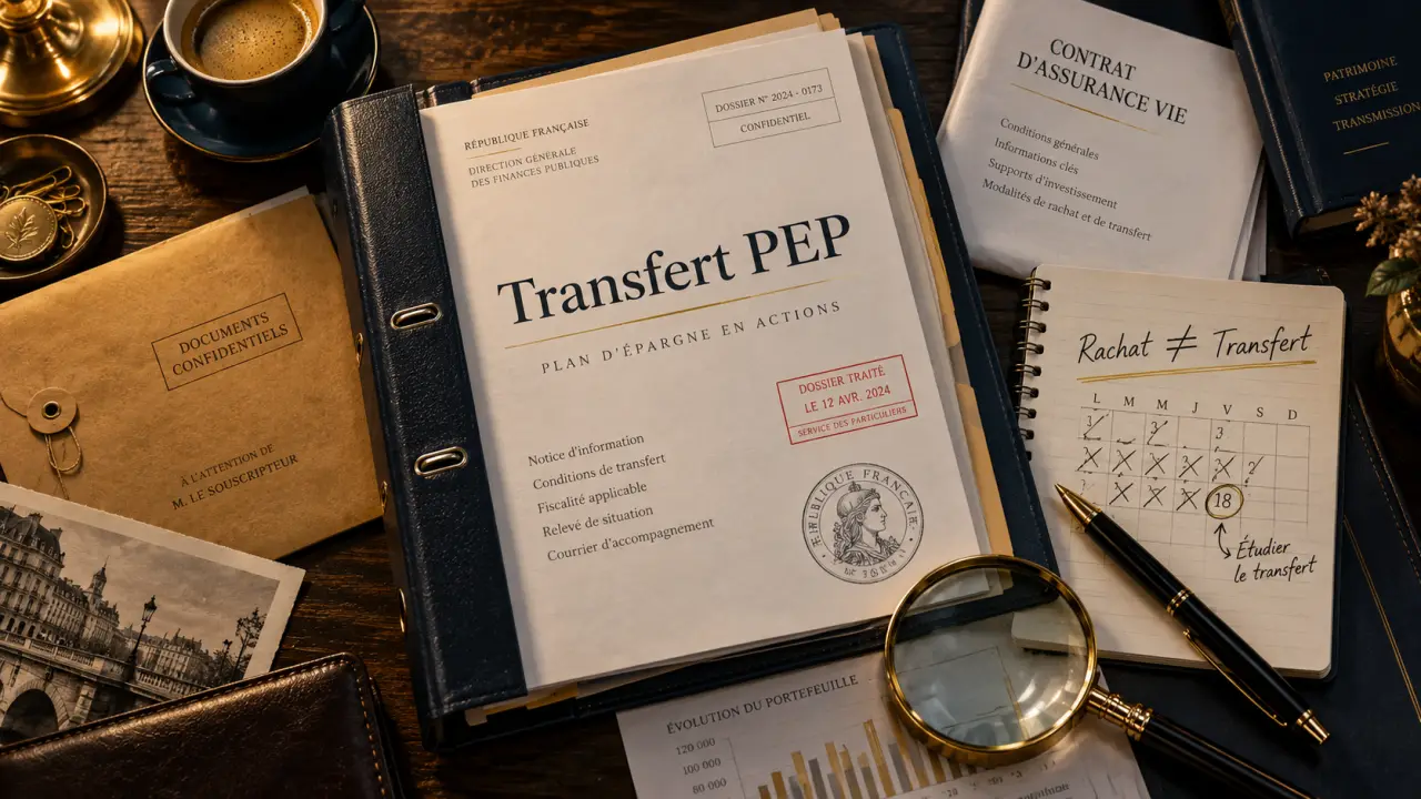 pep assurance vie : transférer sans perdre l’antériorité fiscale