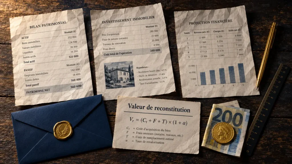Valeur de reconstitution des SCPI : calcul, décote et surcote, comment les lire ?